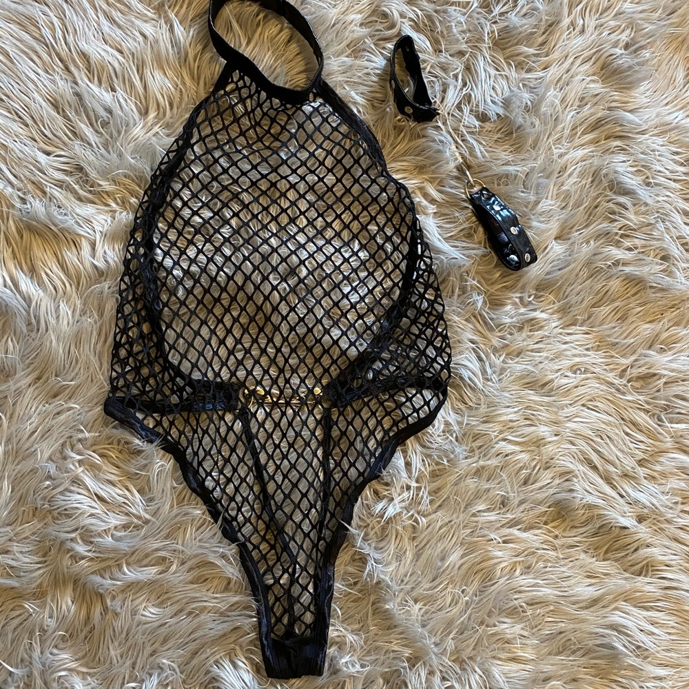 Fishnet one piece